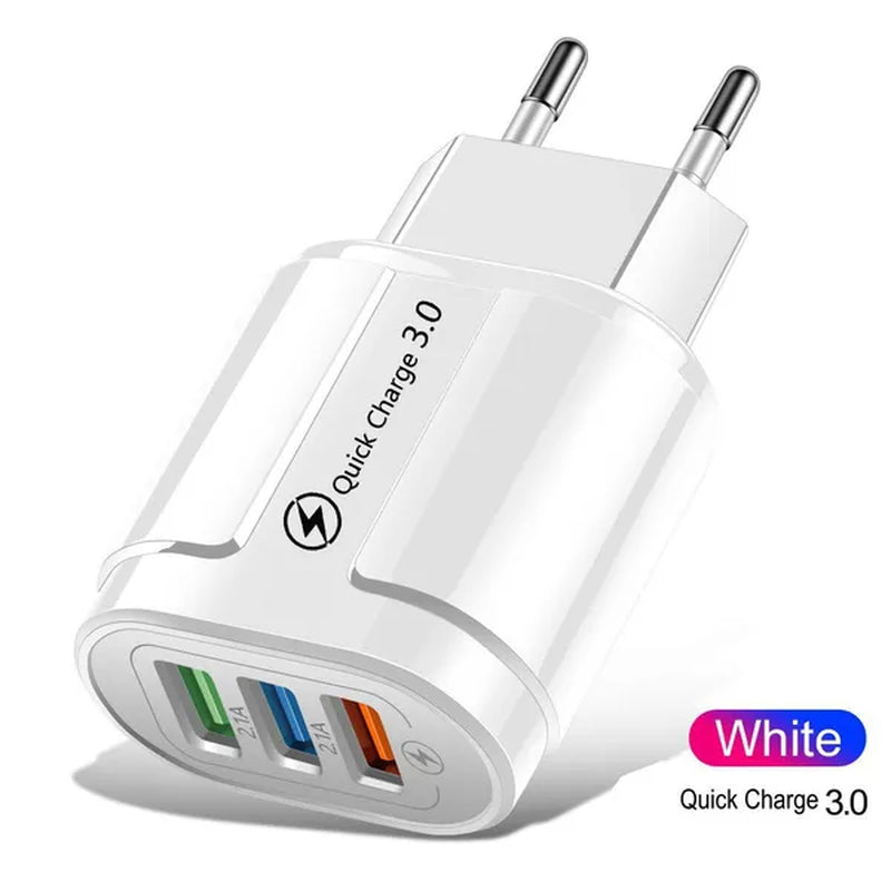 Universal USB Fast Charger for Mobile Phones and Tablets