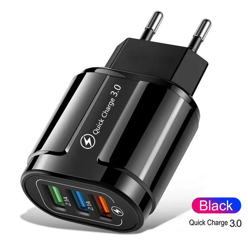 Universal USB Fast Charger for Mobile Phones and Tablets